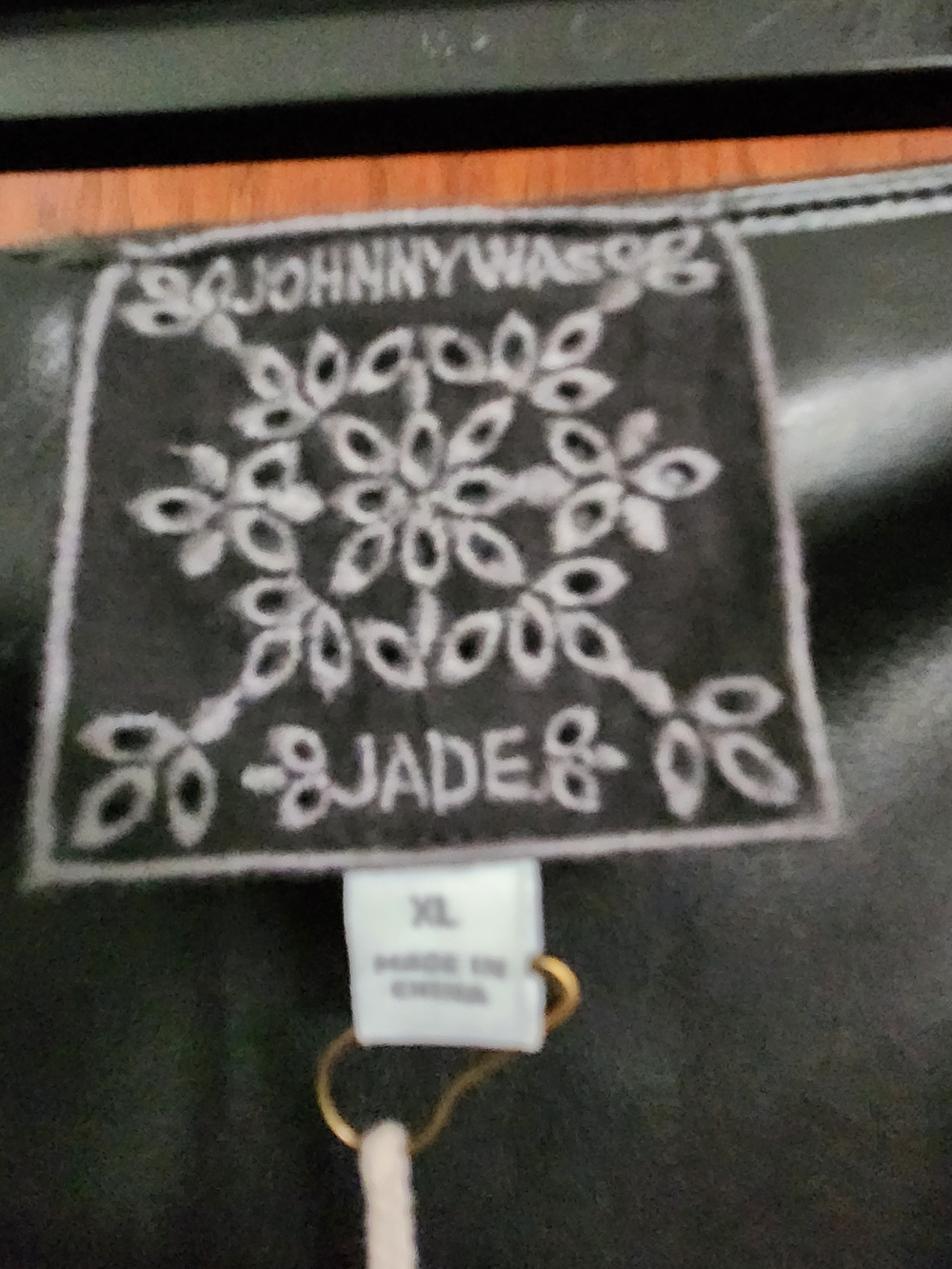 Johnny Was Enid Vegan Leather Midi Skirt - Picture 5 of 5